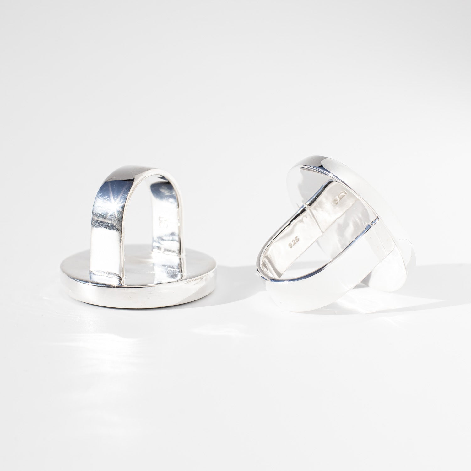 Athena Amberfire - Silver Ring