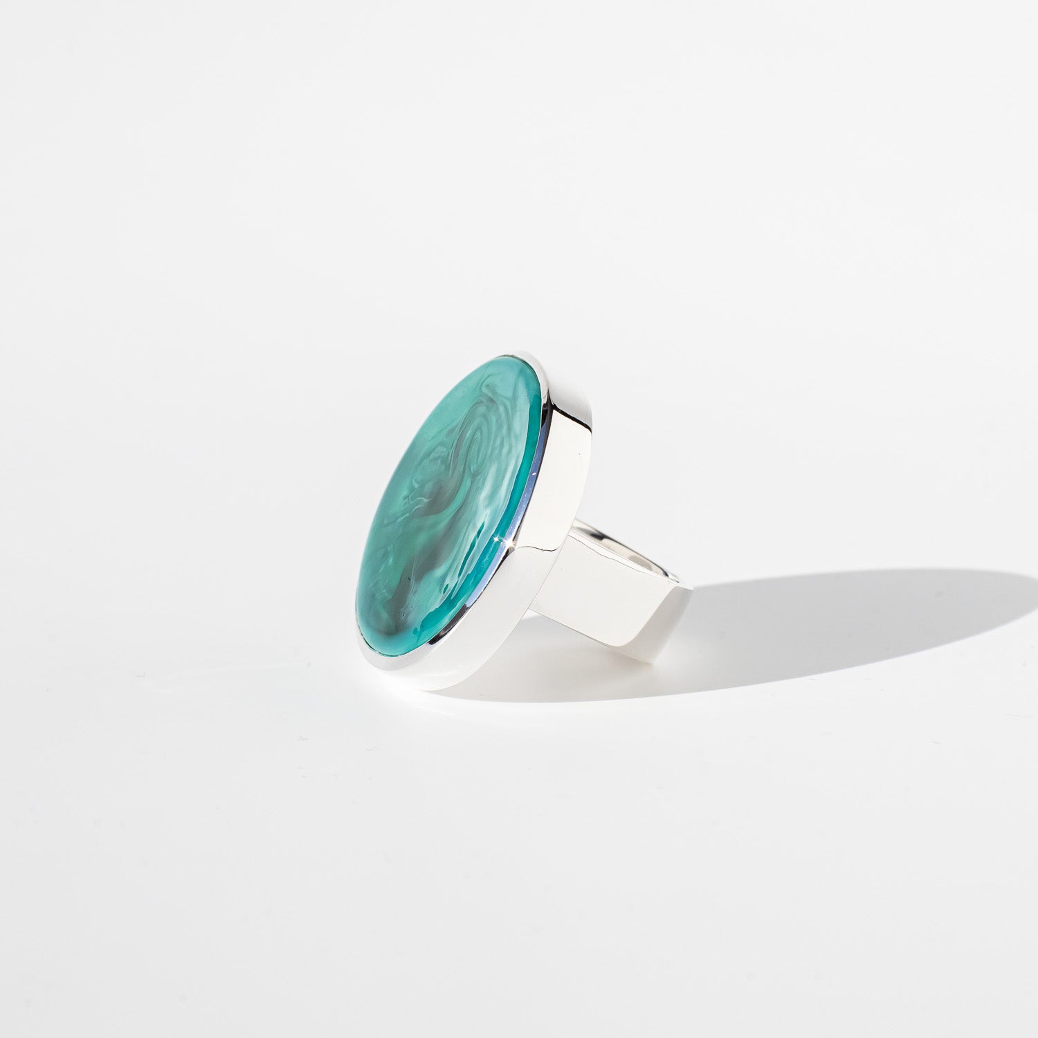 Athena Deep Sea - Silver Ring