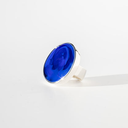Athena Ultramarine - Silver Ring