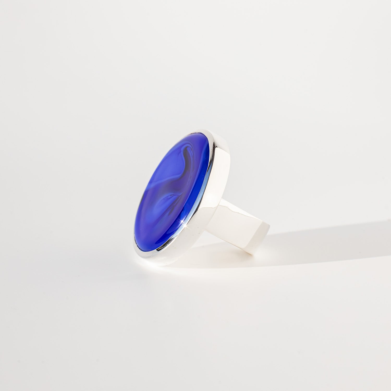 Athena Ultramarine - Silver Ring