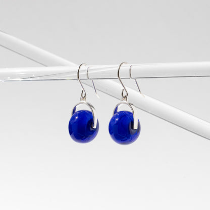 Venus Ultramarine - Silver Earrings