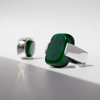 Empire Deep Forest - Silver Ring
