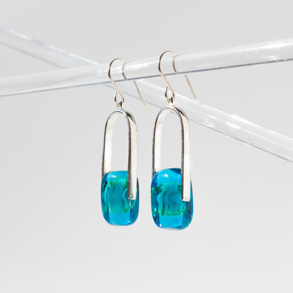 Empire Marine - Silver Earrings