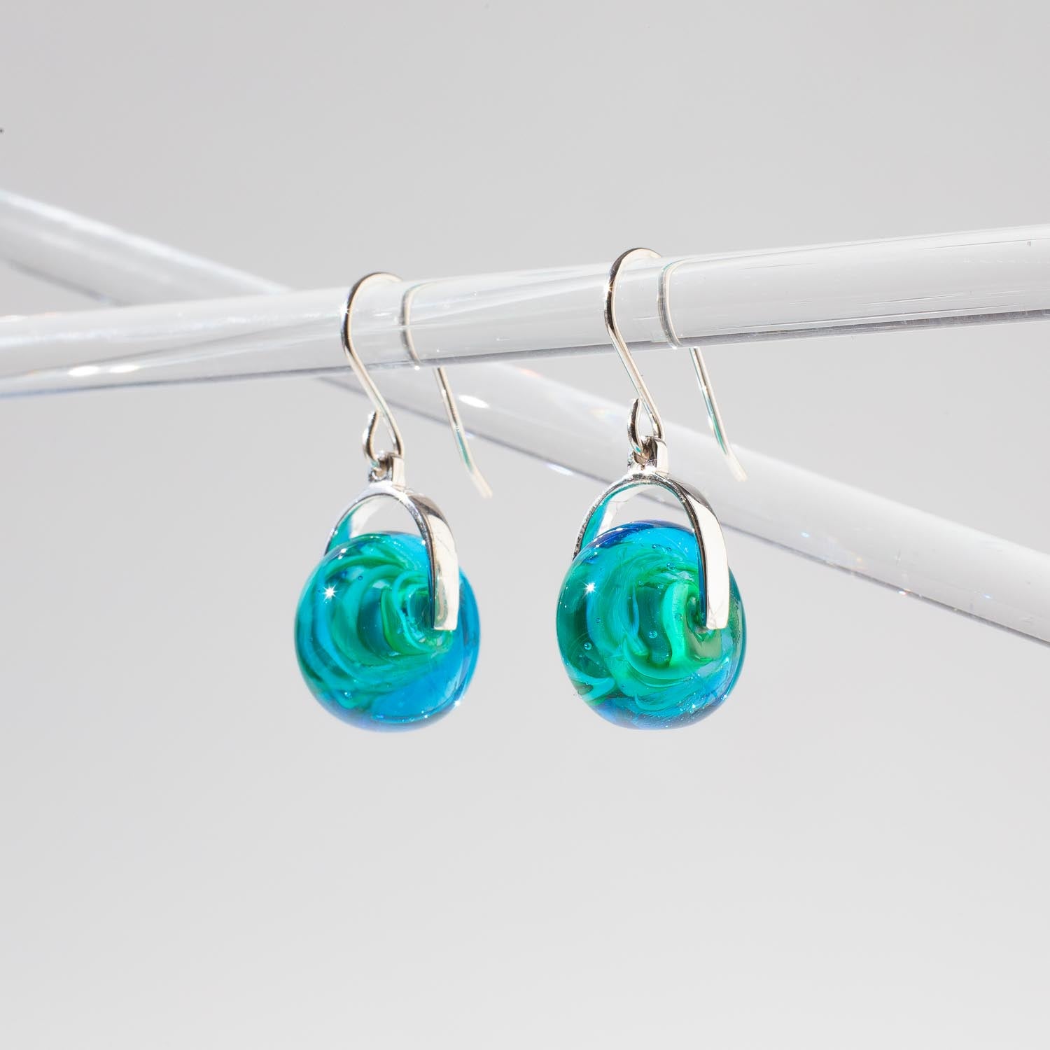 Venus Marine - Silver Earrings