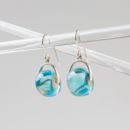 Venus Oceana - Silver Earrings